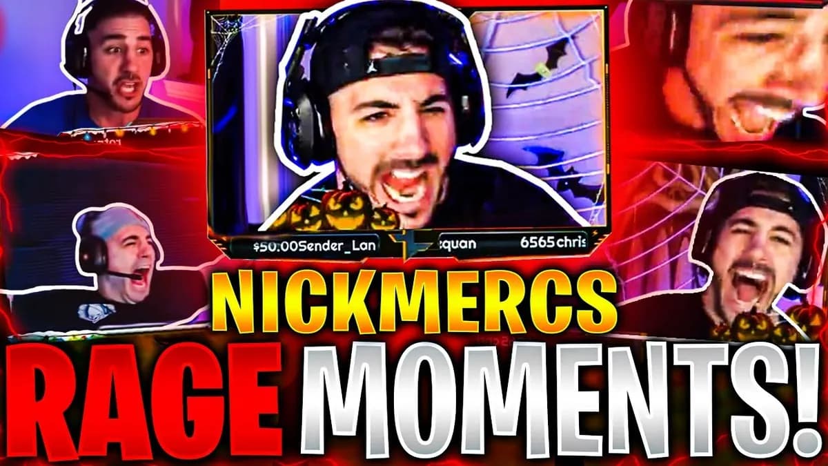 NICKMERCS hurle en