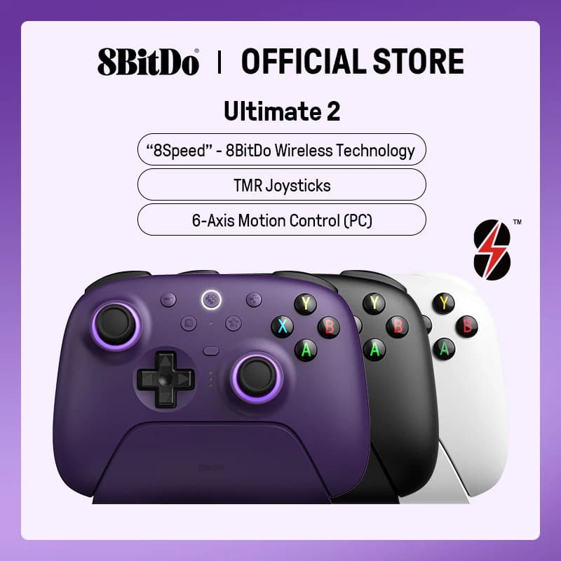 Manette 8BitDo Ultimate 2 Bluetooth en Promotion dès sa Sortie
