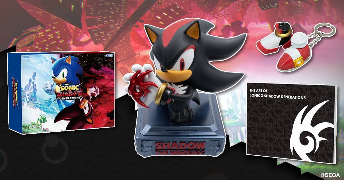 Sonic X Shadow Generations Collector's Edition : Les précommandes de nouveau disponibles chez Amazon