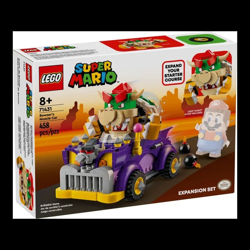 Attention : La Voiture Muscle de Bowser en Légo Prend sa Retraite - Profitez des Réductions sur 3 Ensembles Mario Avant Qu'ils Ne Disparaissent