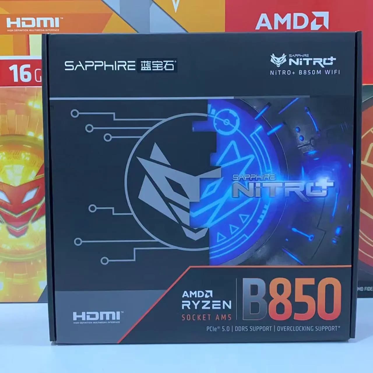 Sapphire fait son grand retour en Europe : la Nitro+ B850M WiFi, une carte mère AM5 à 156 € qui veut bousculer le marché