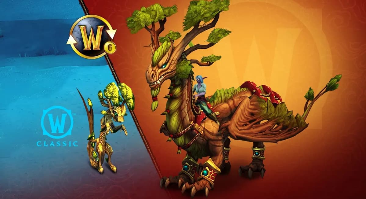 L'Incroyable Secret du Mount Doré de World of Warcraft : Un Yak Déguisé en Dinosaure