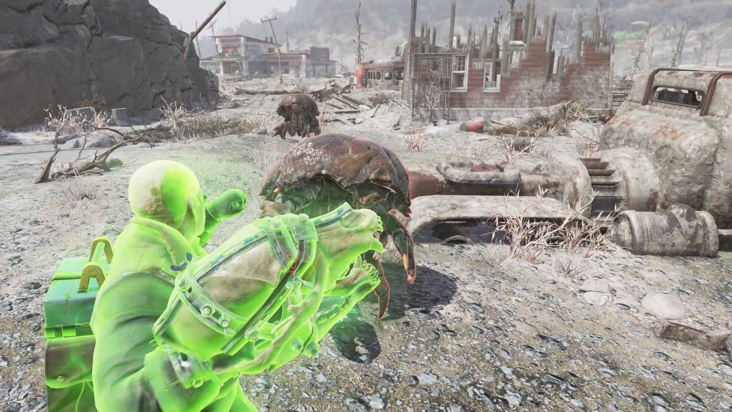 Fallout 76 : Le Ghoul débarque dans Burning Springs – Contrats sanglants et super mutant machiavélique