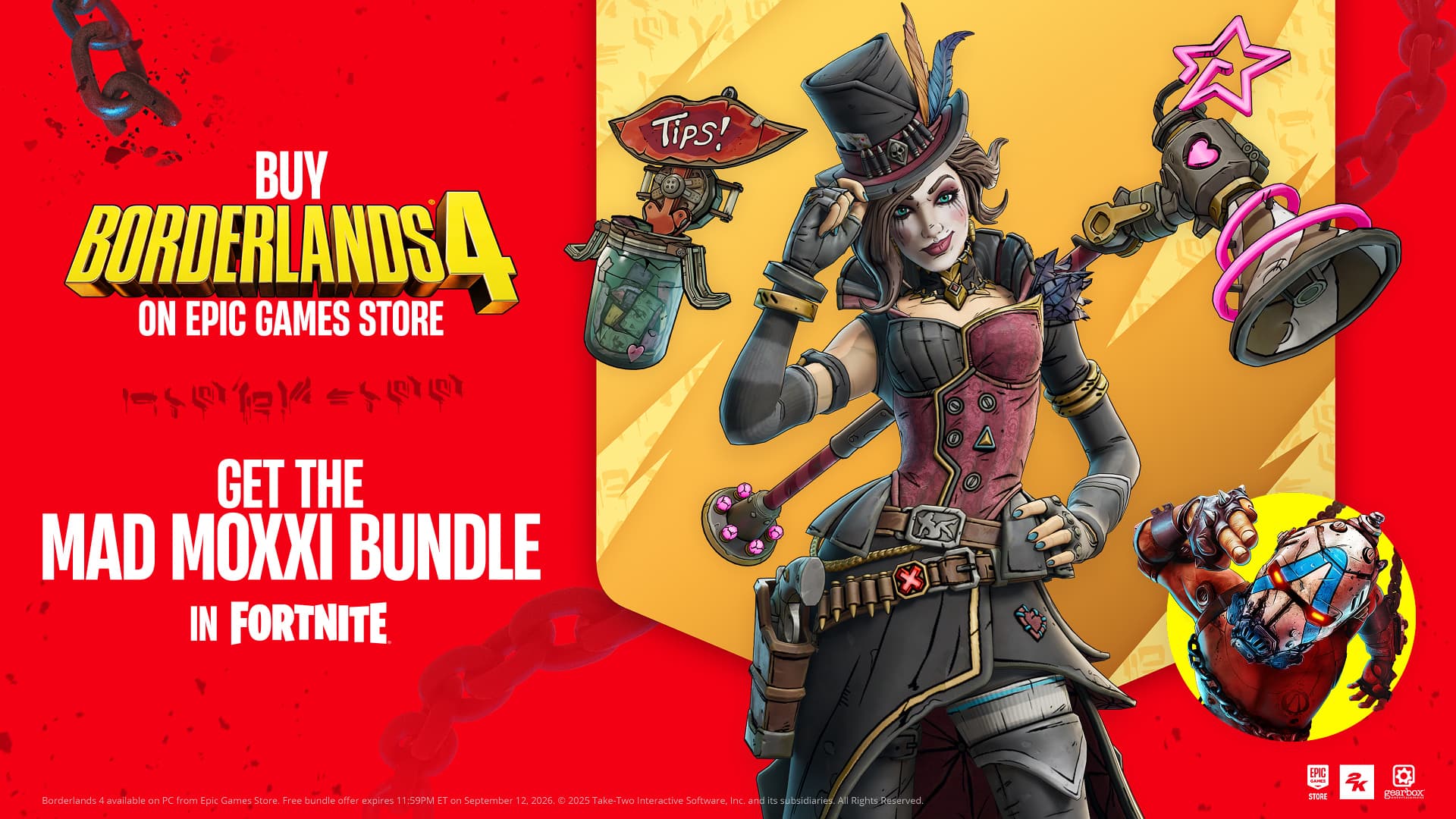 Borderlands 4 : Le Skin Fortnite "Mad Moxxi" au Cœur d’une Polémique – Entre Coup Marketing et Risque de Bannissement