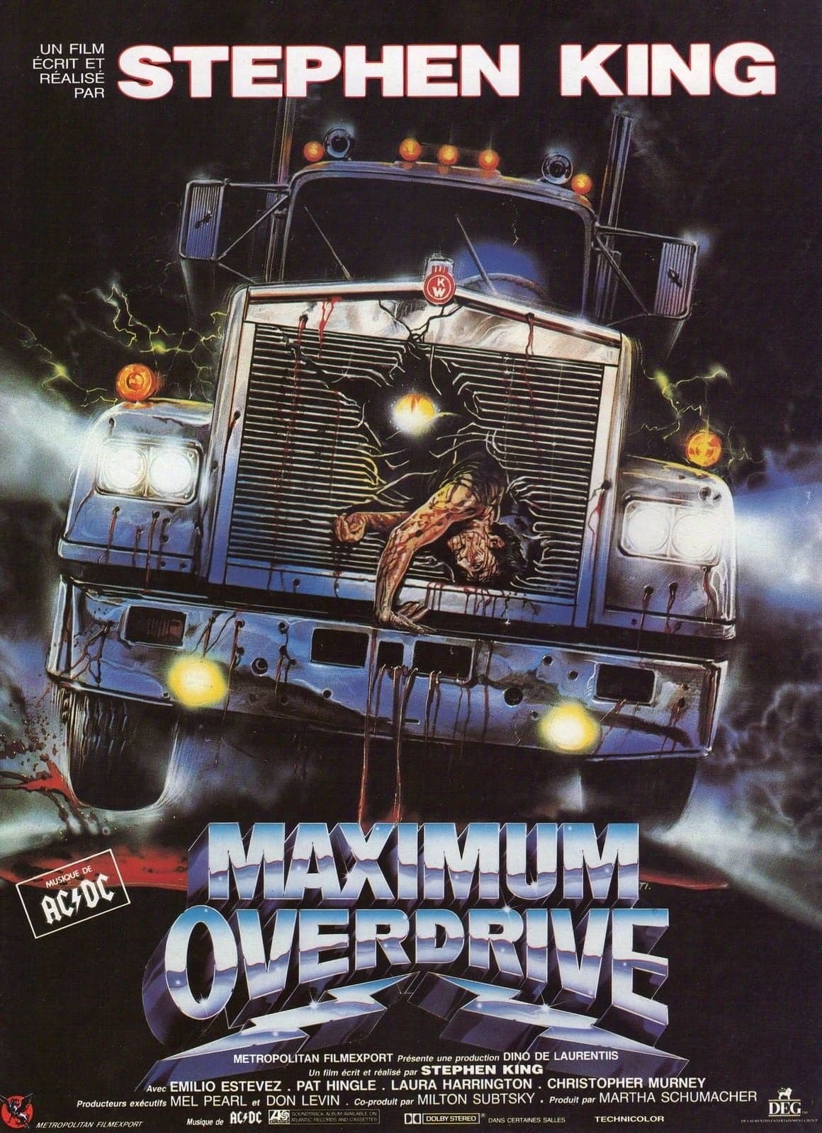 Le film catastrophe préféré de Stephen King : Maximum Overdrive, une passion controversée
