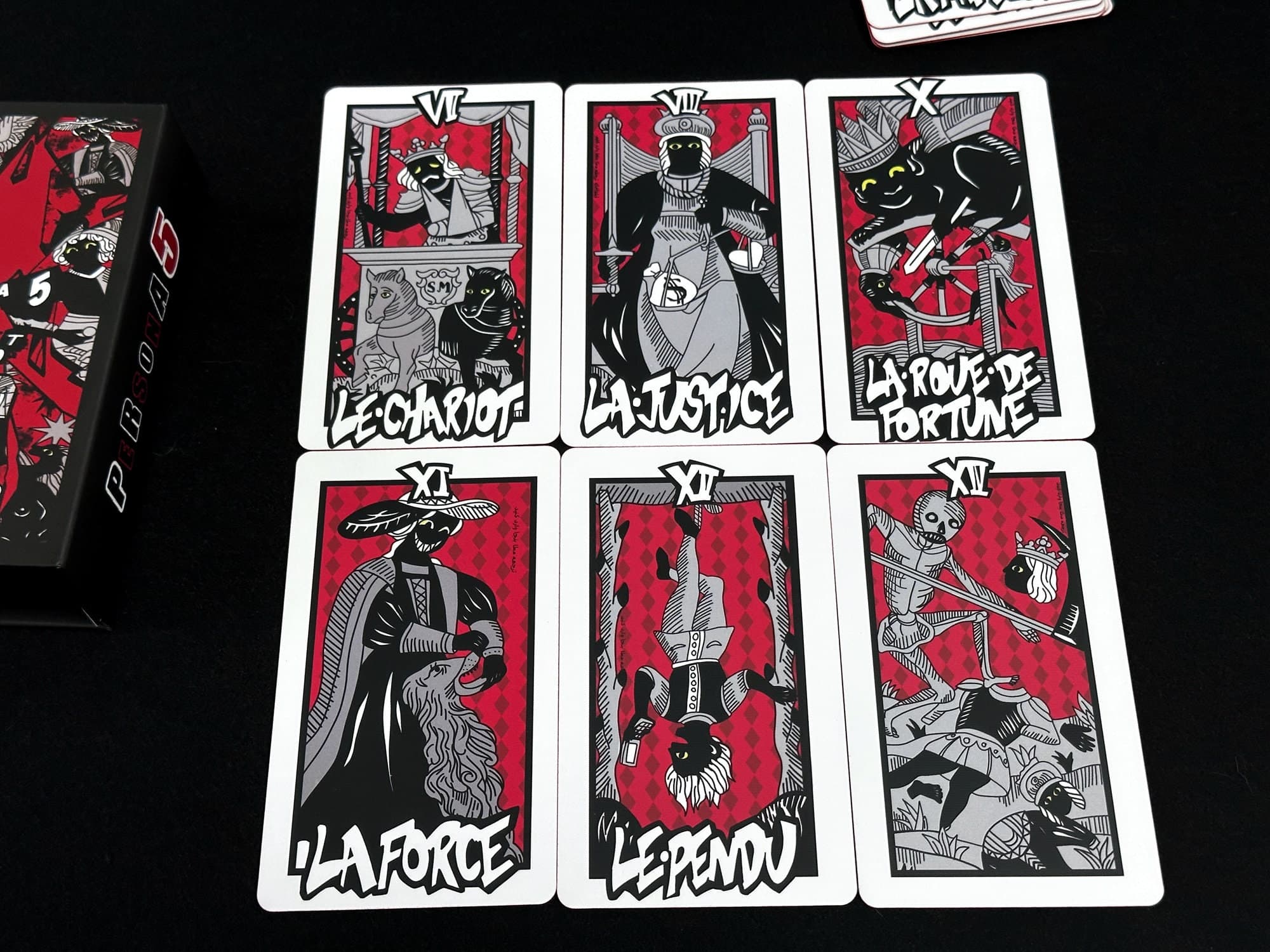 Les Cartes Révélation dans Persona 5: The Phantom X
