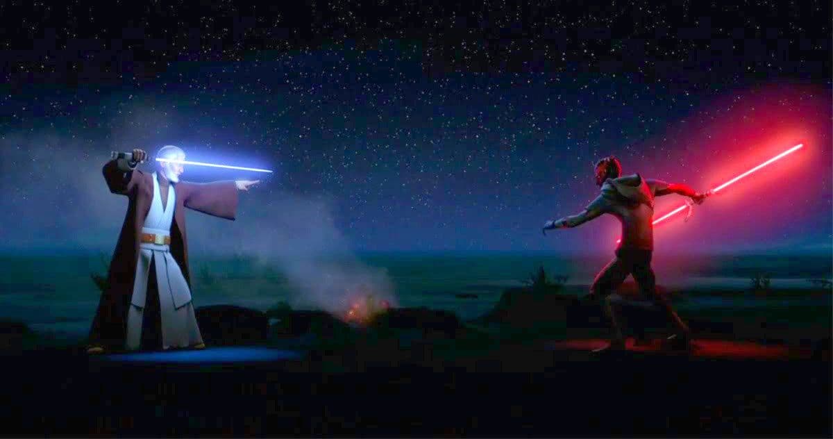 Ma scène préférée de Star Wars se cache dans Rebels : Le duel ultime entre Obi-Wan Kenobi et Darth Maul