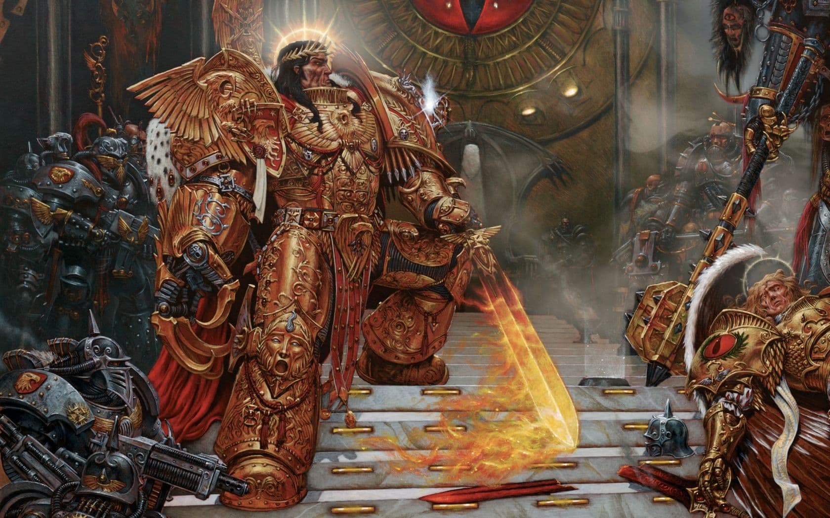 L'Empereur de Warhammer 40.000 doit sa puissance aux sacrifices des chamans de la préhistoire