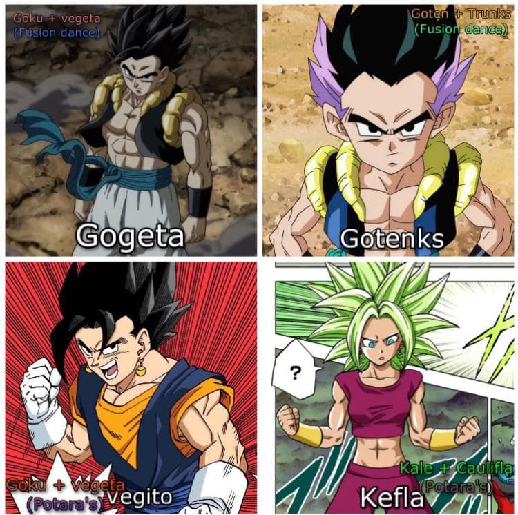 Les 5 Fusions les Plus Puissantes de Dragon Ball