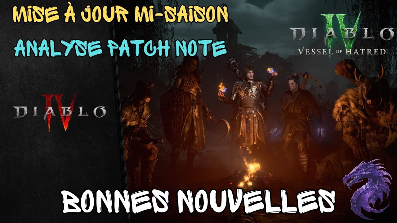 Diablo 4 Saison 10 : Les Notes de Mise à Jour Révèlent une Surprise Inattendue pour Chaque Classe Diablo 4 Saison 10 : Les Notes de Mise à Jour Révèlent une Surprise Inattendue pour Chaque Classe