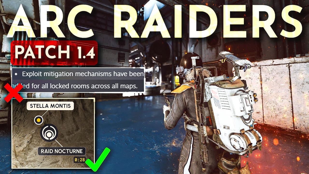ARC Raiders : Patch 1.4.0 – Les tricheurs grillés sur place, et les joueurs récompensés ARC Raiders : Patch 1.4.0 – Les tricheurs grillés sur place, et les joueurs récompensés