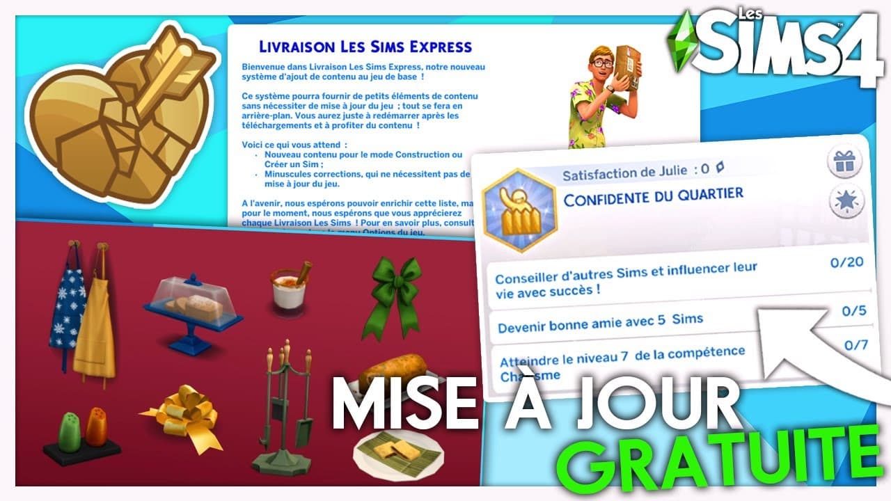 Les Sims 4 : Une Mise à Jour Gratuite pour les Adeptes de la Construction Les Sims 4 : Une Mise à Jour Gratuite pour les Adeptes de la Construction