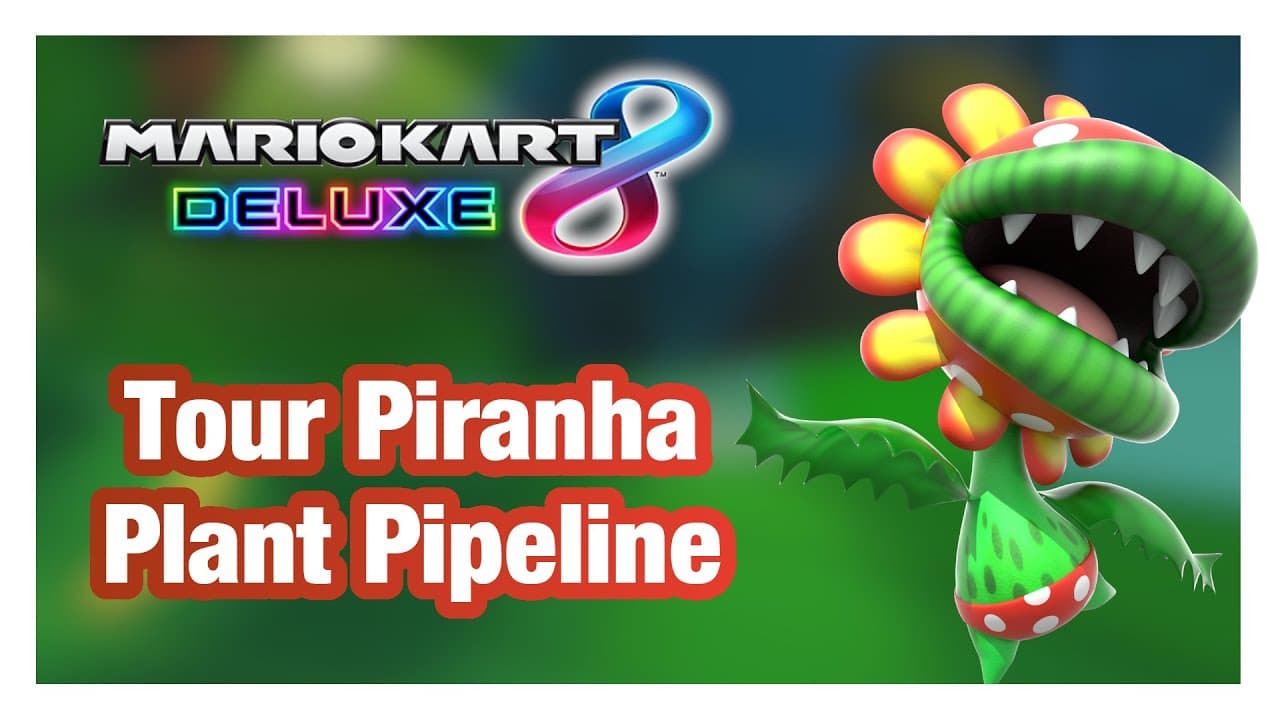 Découvrez la piste la plus rare de Mario Kart Tour : Piranha Plant Pipeline