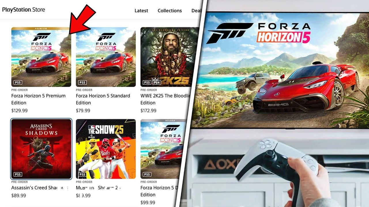 Forza Horizon 5 : Le Phénomène Inattendu qui Domine les Ventes sur PS5
