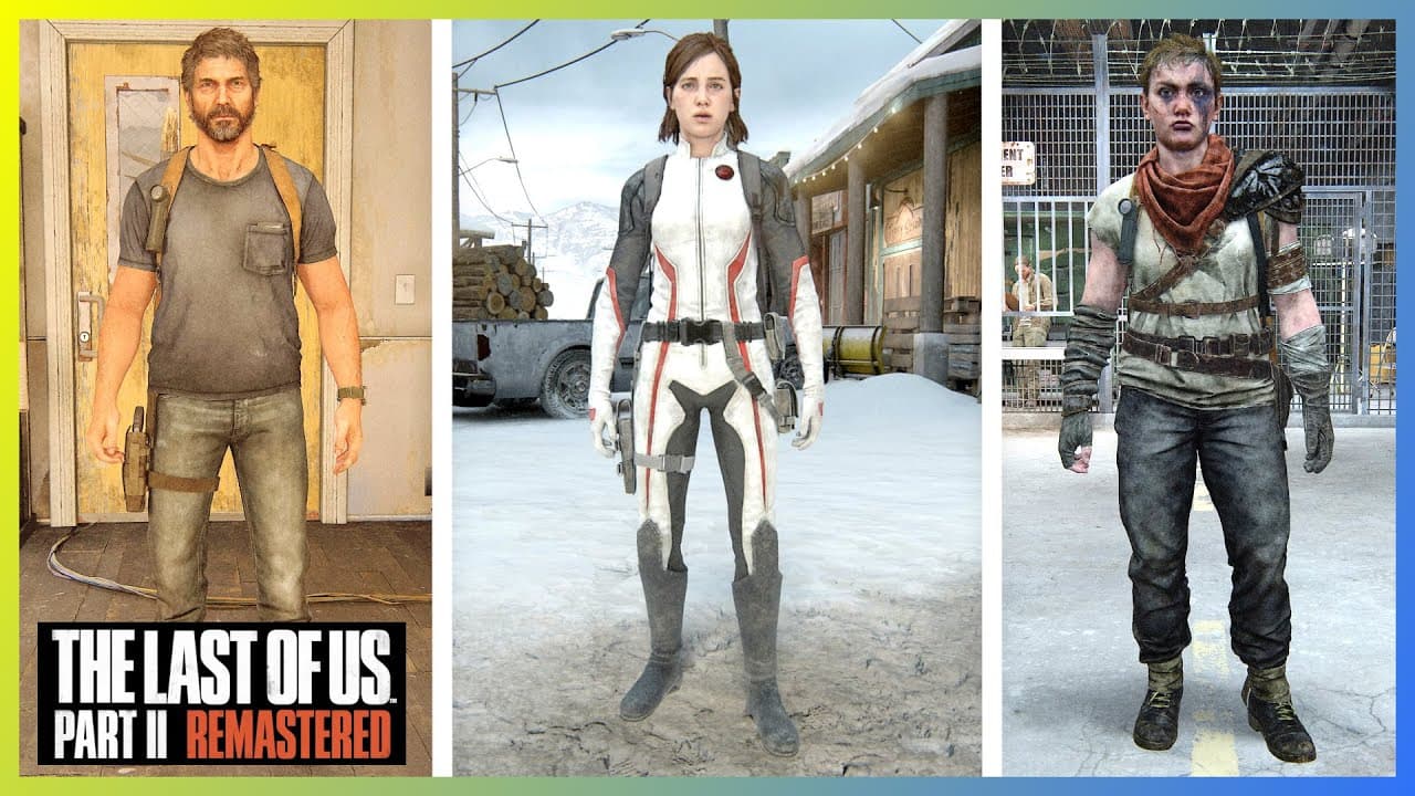 Découvrez le nouveau mode chronologique de The Last of Us Part 2 Remastered et les skins inspirés d'Uncharted 4