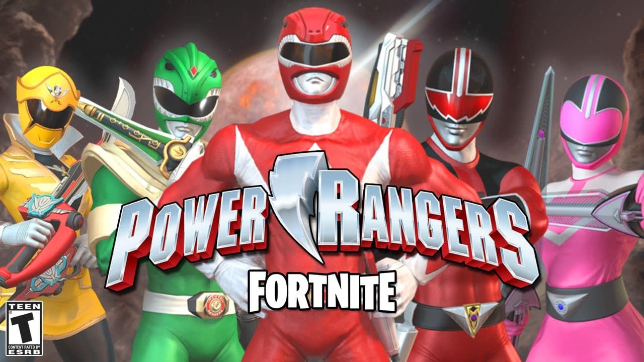 Fortnite : Les Power Rangers débarquent dans la nouvelle saison !