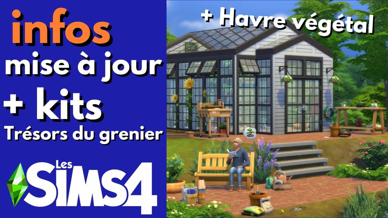 Les Sims 4 : Une mise à jour gratuite pour des maisons en verre et plus encore