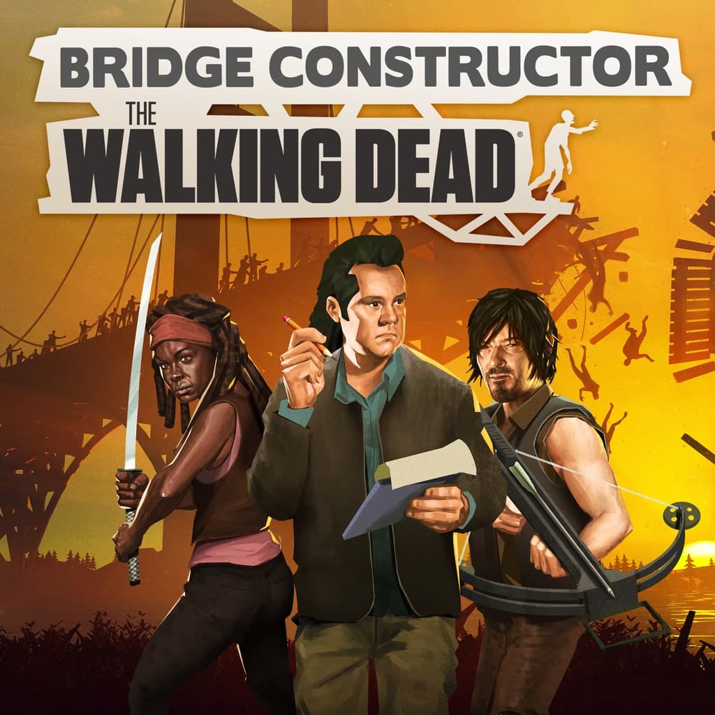 The Walking Dead: Bridge Constructor à seulement 1 euro sur PS Store : Une Aventure de Survie à Ne Pas Manquer