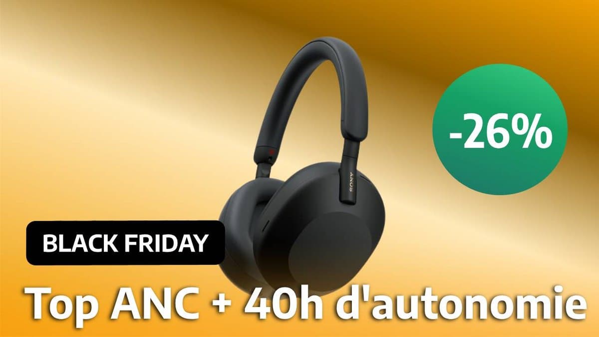 Black Friday 2024 : Les meilleures offres Sony sur ses casques et écouteurs sans fil (XM5, XM6, CH720N...) Black Friday 2024 : Les meilleures offres Sony sur ses casques et écouteurs sans fil (XM5, XM6, CH720N...)