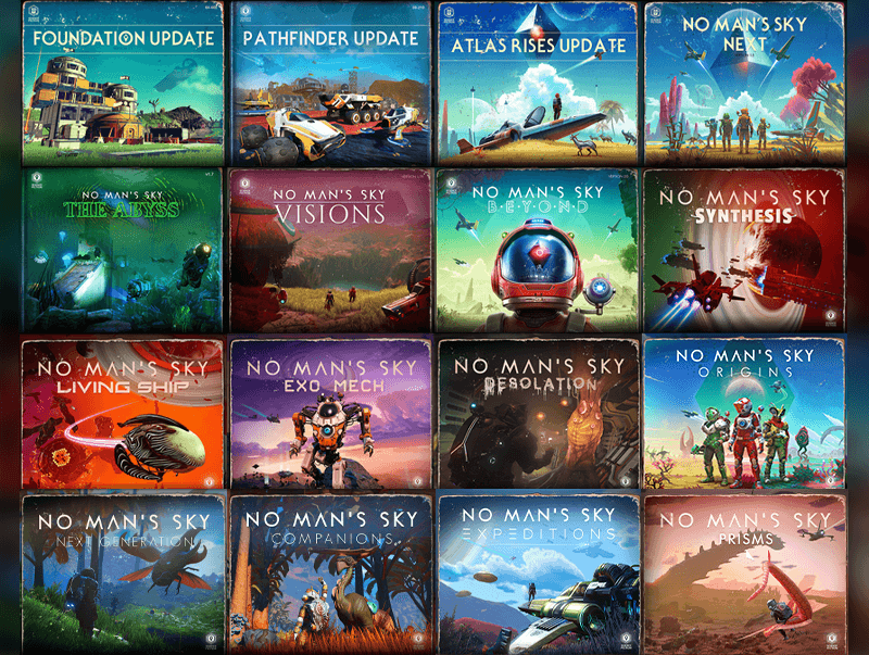 La mise à jour Worlds Part II de No Man's Sky ajoute d'innombrables systèmes solaires et planètes