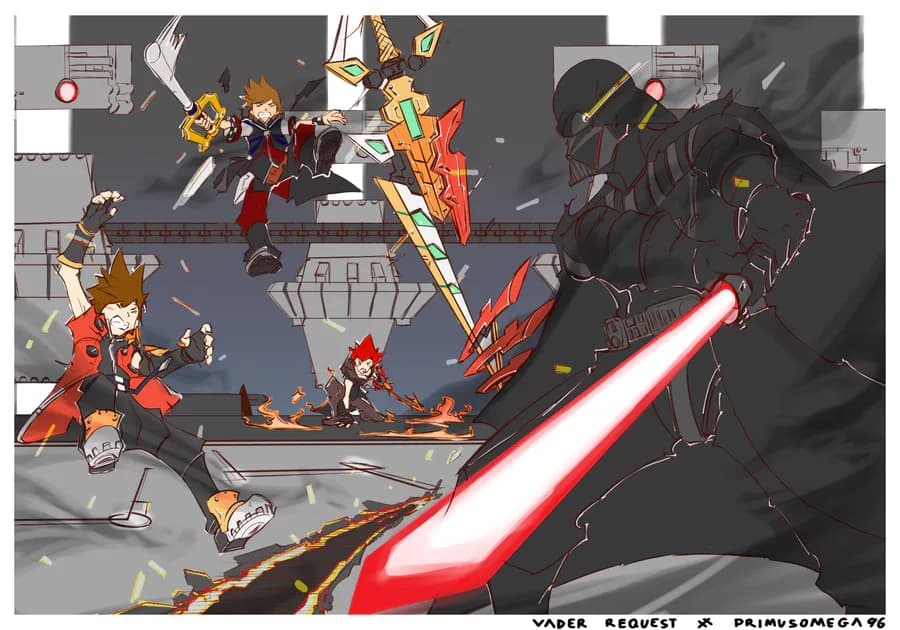 Les fans imaginent un monde Star Wars dans Kingdom Hearts IV avec une intensité surprenante