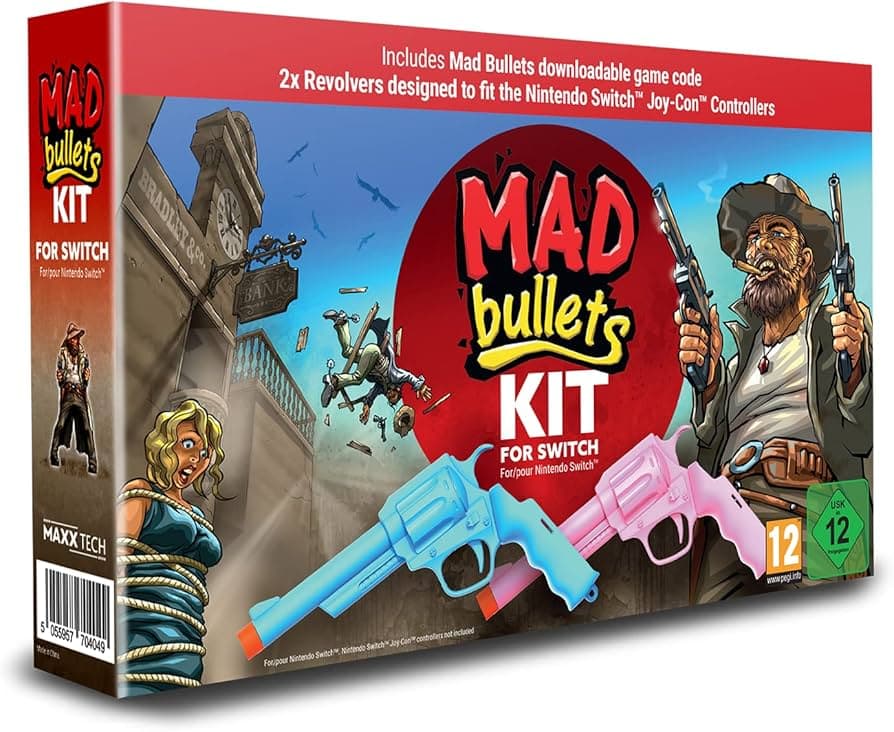 Mad Bullets : Nouveau Pack Switch avec Joy-Con Pistolets