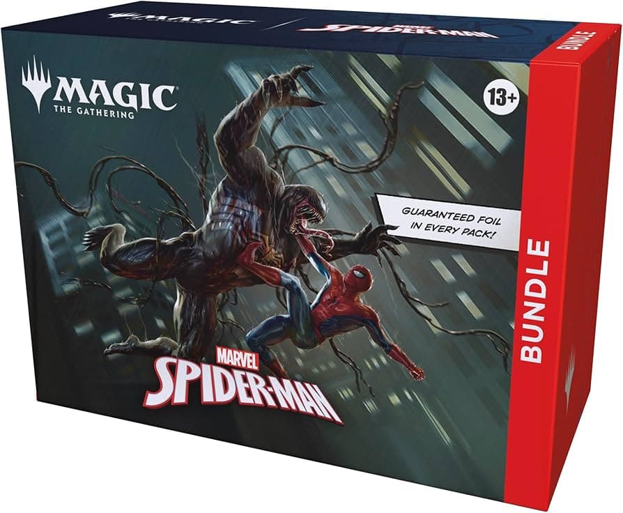 Réapprovisionnement des Cartes Magic: The Gathering Marvel's Spider-Man chez Amazon