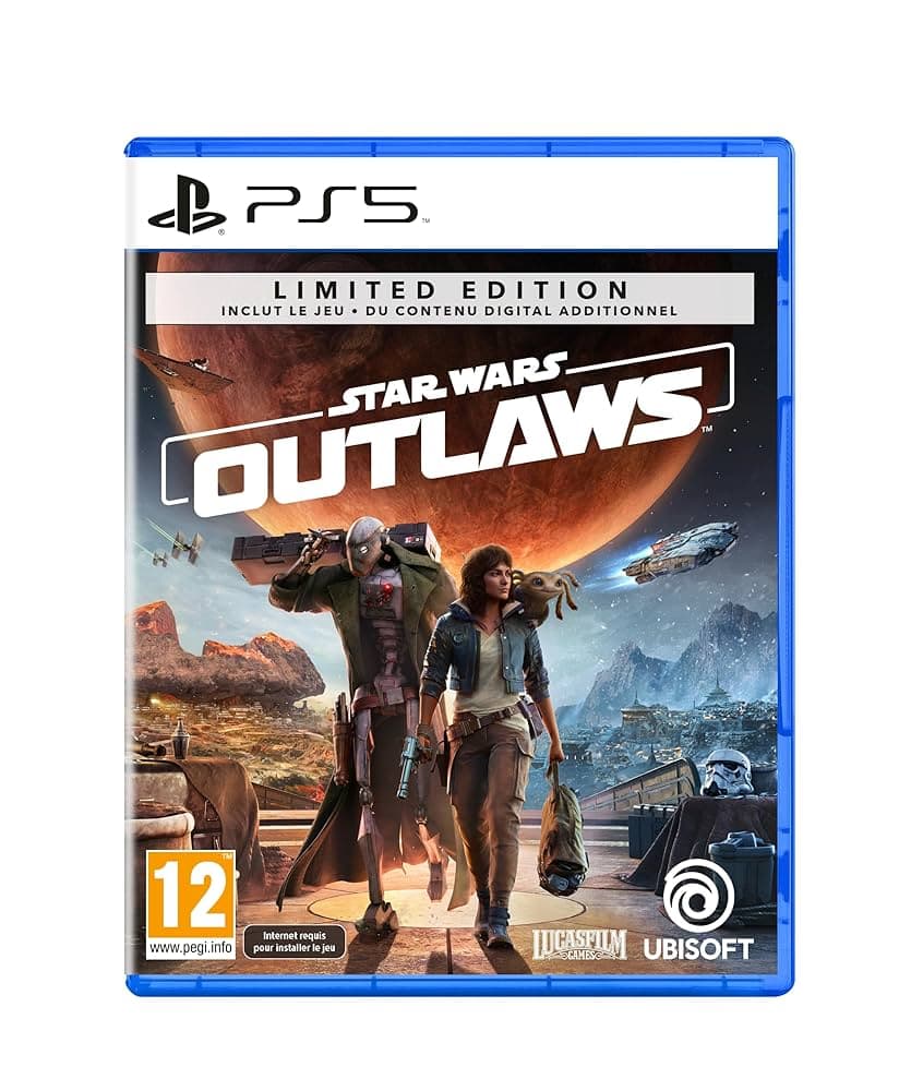 Star Wars: Outlaws en édition limitée à 32,99 € sur Amazon - Une aventure galactique à ne pas manquer