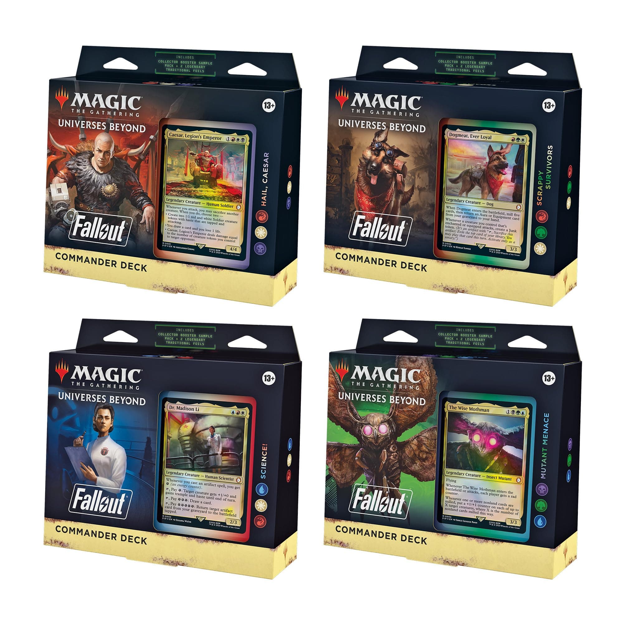 Fallout x Magic : Le bundle de decks Commander à prix cassé – Une fusion explosive à ne pas manquer Fallout x Magic : Le bundle de decks Commander à prix cassé – Une fusion explosive à ne pas manquer