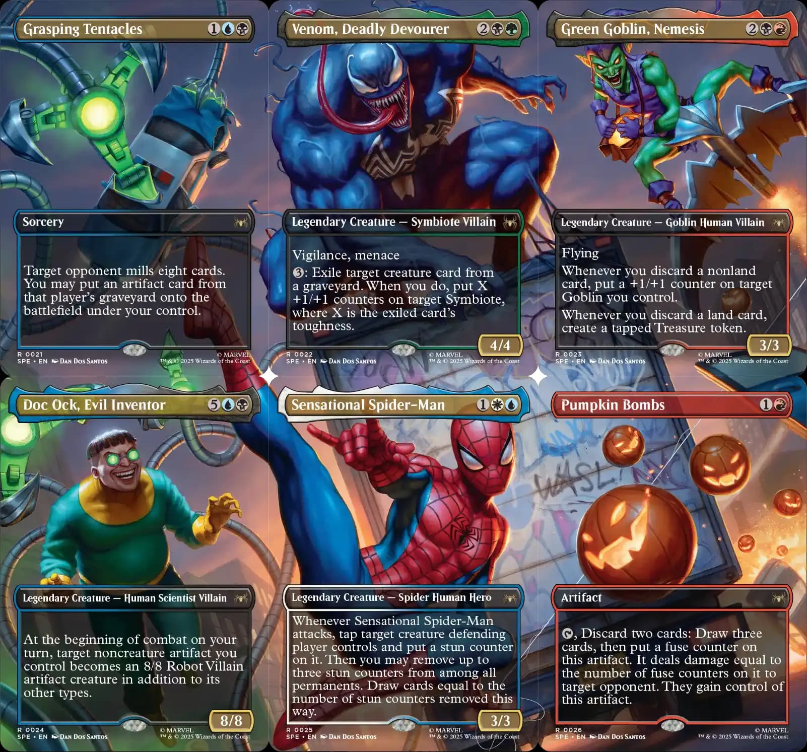 5 nouvelles cartes Spider-Man dans Magic: The Gathering : une révolution pour les fans