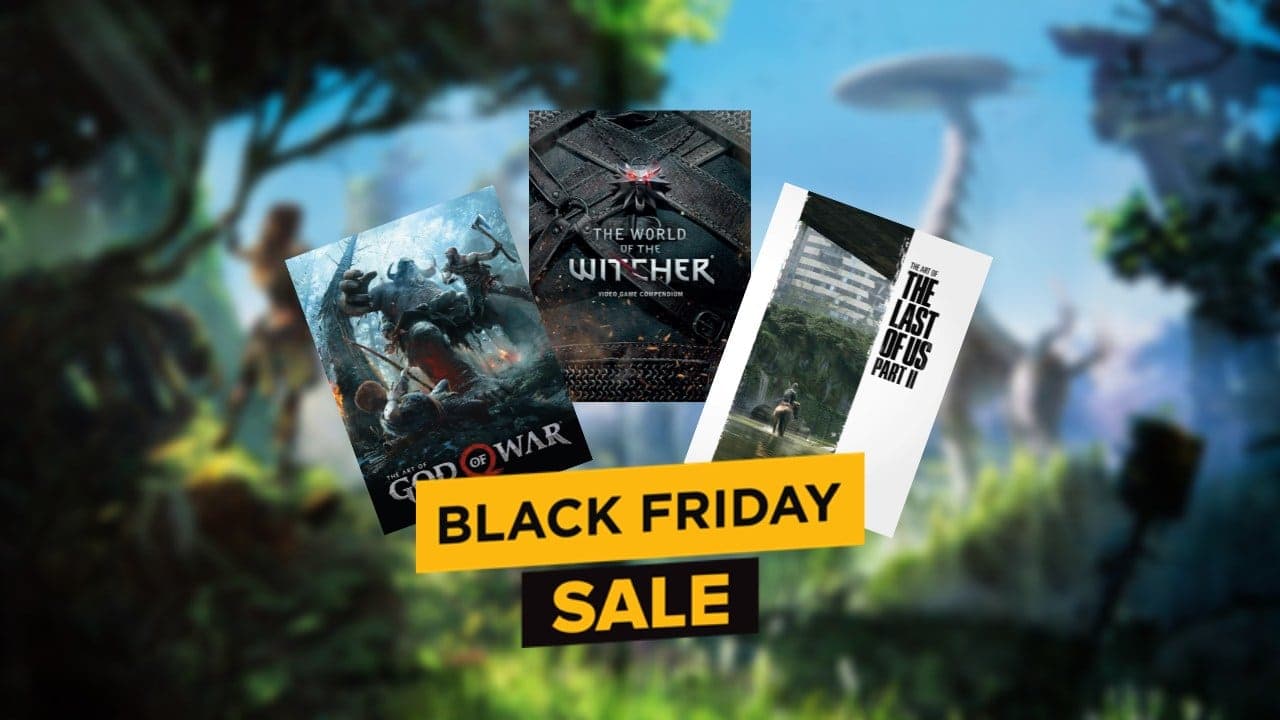 Black Friday : Construisez une bibliothèque d'artbooks gaming avec ces pépites historiques et artistiques
