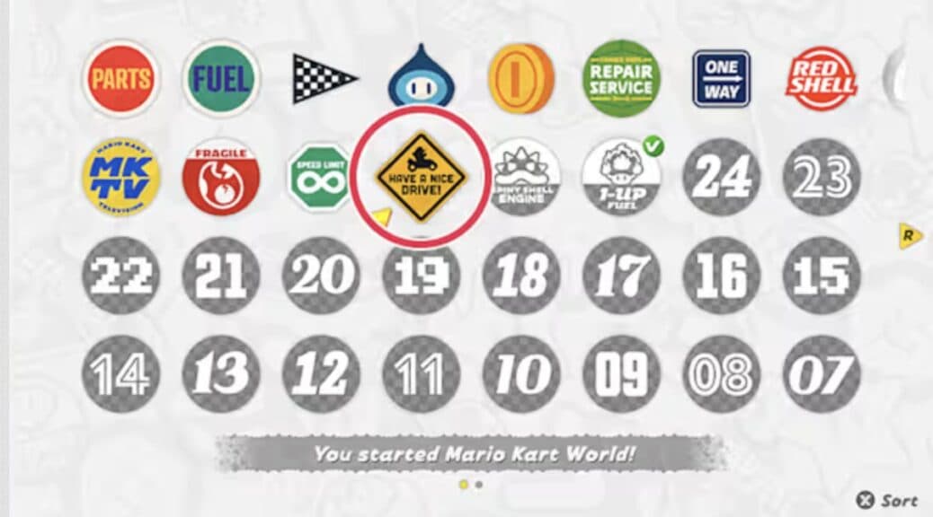 Comment utiliser les autocollants dans Mario Kart World