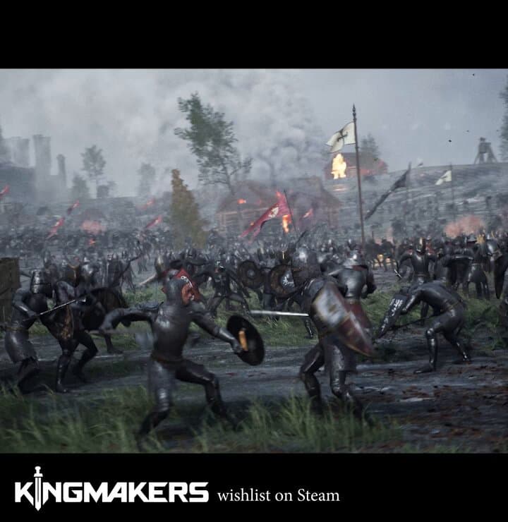 Dans un prochain jeu sur Steam, combattez des chevaliers avec des fusils d'assaut, mais un mécha géant était trop pour les développeurs