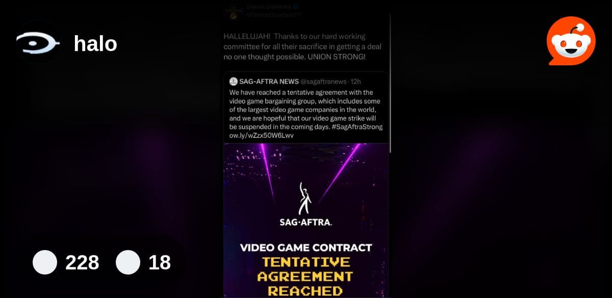 La Grève des Acteurs de Jeux Vidéo Prend Fin Aujourd'hui