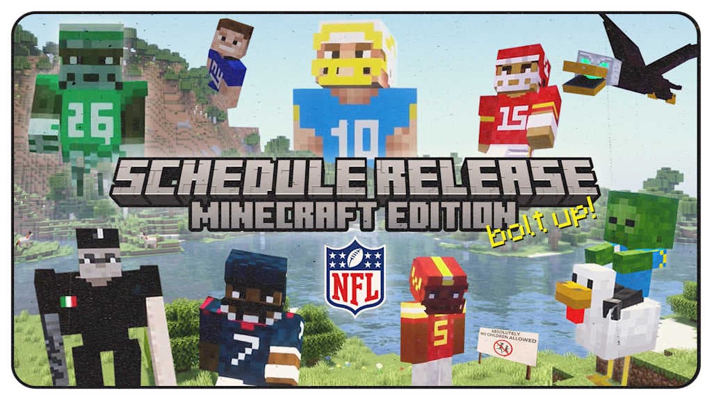 Les Chargers dévoilent leur calendrier NFL 2025-26 dans Minecraft