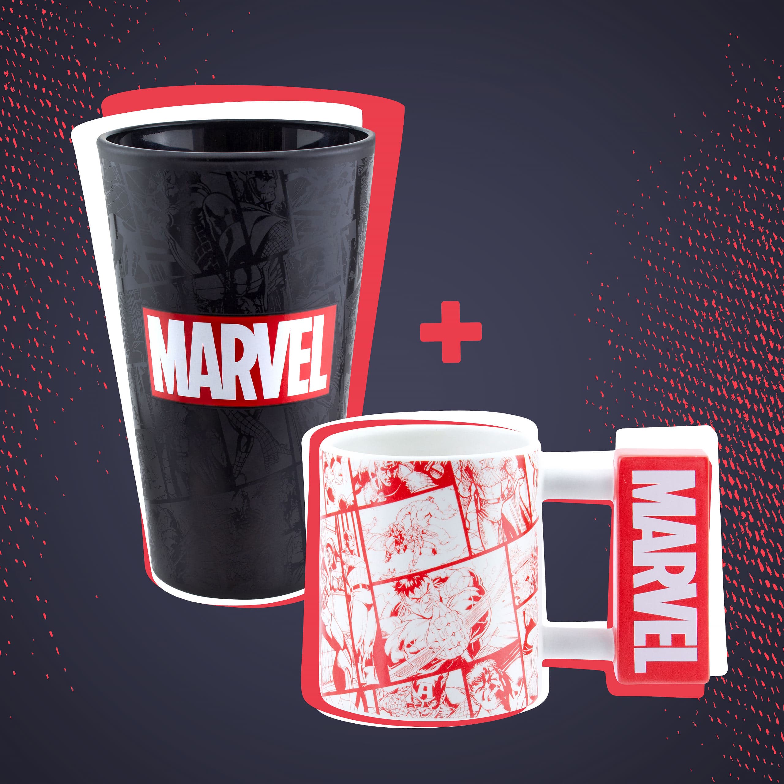 Les verres Marvel des Fantastiques 4 de TruMoo: Power Up Your Pour Les verres Marvel des Fantastiques 4 de TruMoo: Power Up Your Pour