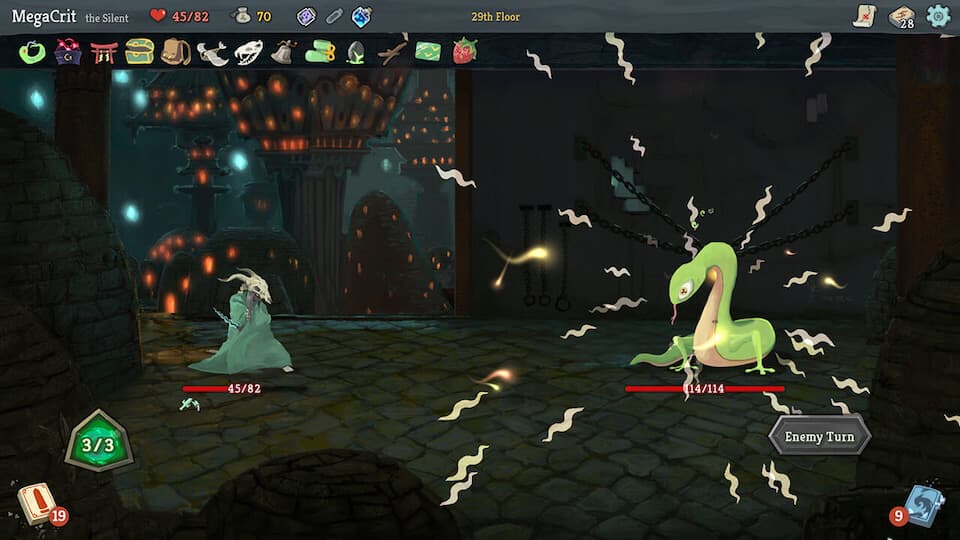 Dungeon Clawler: Le Slay the Spire avec une grue mécanique
