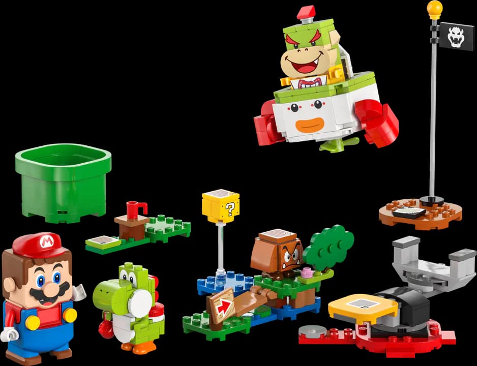 Ensemble Lego Super Mario de 1,157 Pièces avec Diddy Kong en Promotion