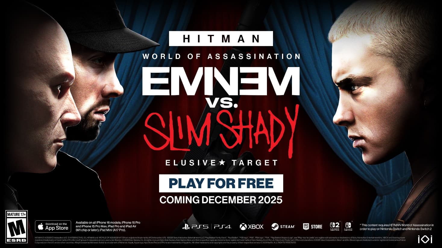 Hitman: World of Assassination – Quand Eminem affronte Slim Shady dans une mission explosive