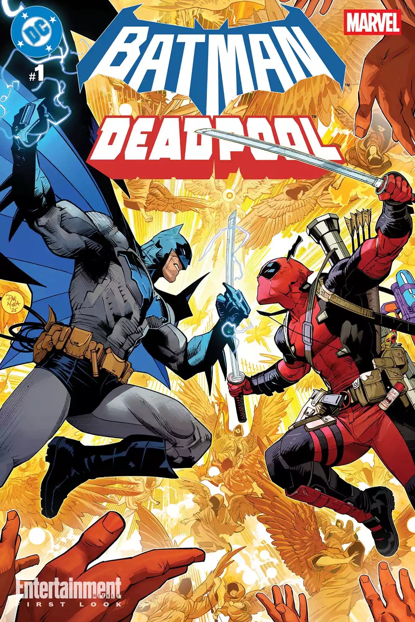 Batman vs Deadpool : Quand le Dark Knight rencontre le Mercenaire Disloqué – Un Crossover Métaphysique