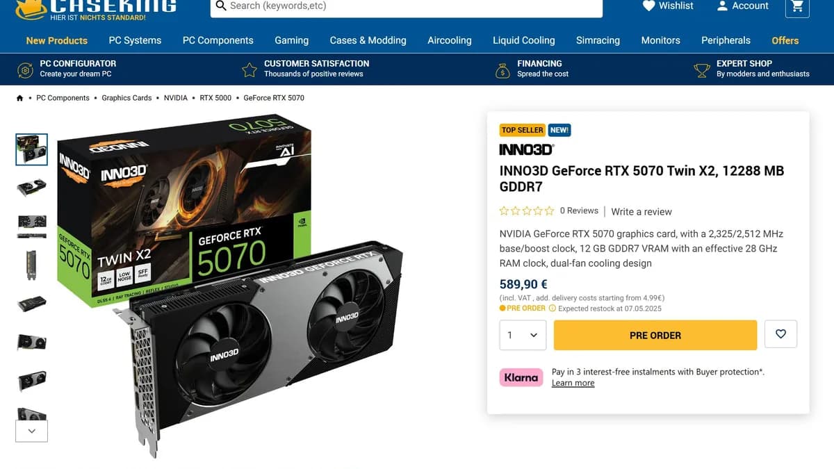 "J’ai acheté une RTX 5070 à 500€… et j’ai reçu des Knoppers et des clopes !" – L’arnaque monstrueuse qui secoue Kleinanzeigen "J’ai acheté une RTX 5070 à 500€… et j’ai reçu des Knoppers et des clopes !" – L’arnaque monstrueuse qui secoue Kleinanzeigen