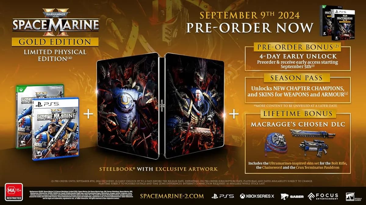 Warhammer 40K: Space Marine 2 à prix historique – L’offre ultime pour les chasseurs de bonnes affaires Warhammer 40K: Space Marine 2 à prix historique – L’offre ultime pour les chasseurs de bonnes affaires