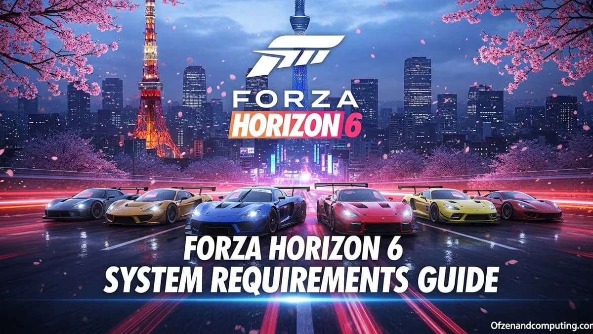 Forza Horizon 6 PC : Des specs ultra-accessibles et des technologies de pointe pour tous les joueurs Forza Horizon 6 PC : Des specs ultra-accessibles et des technologies de pointe pour tous les joueurs