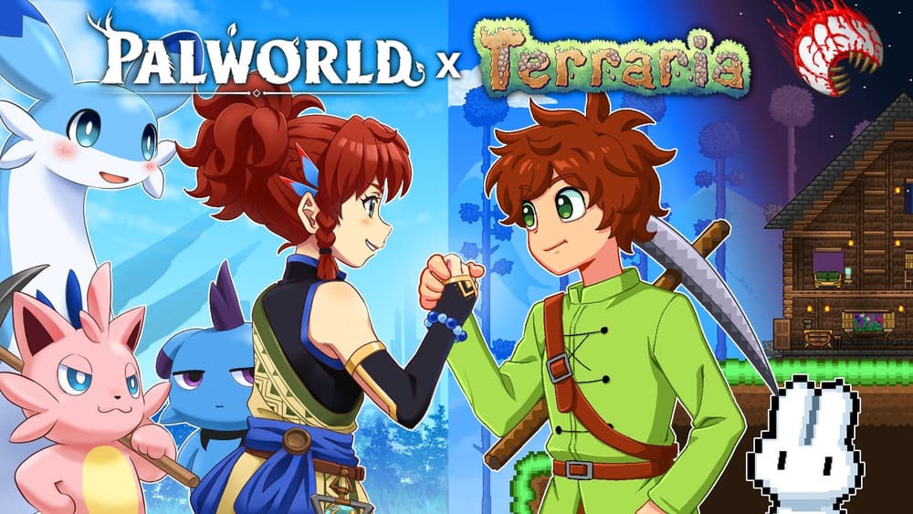 Palworld : La Collaboration avec Terraria débarque cet été Palworld : La Collaboration avec Terraria débarque cet été