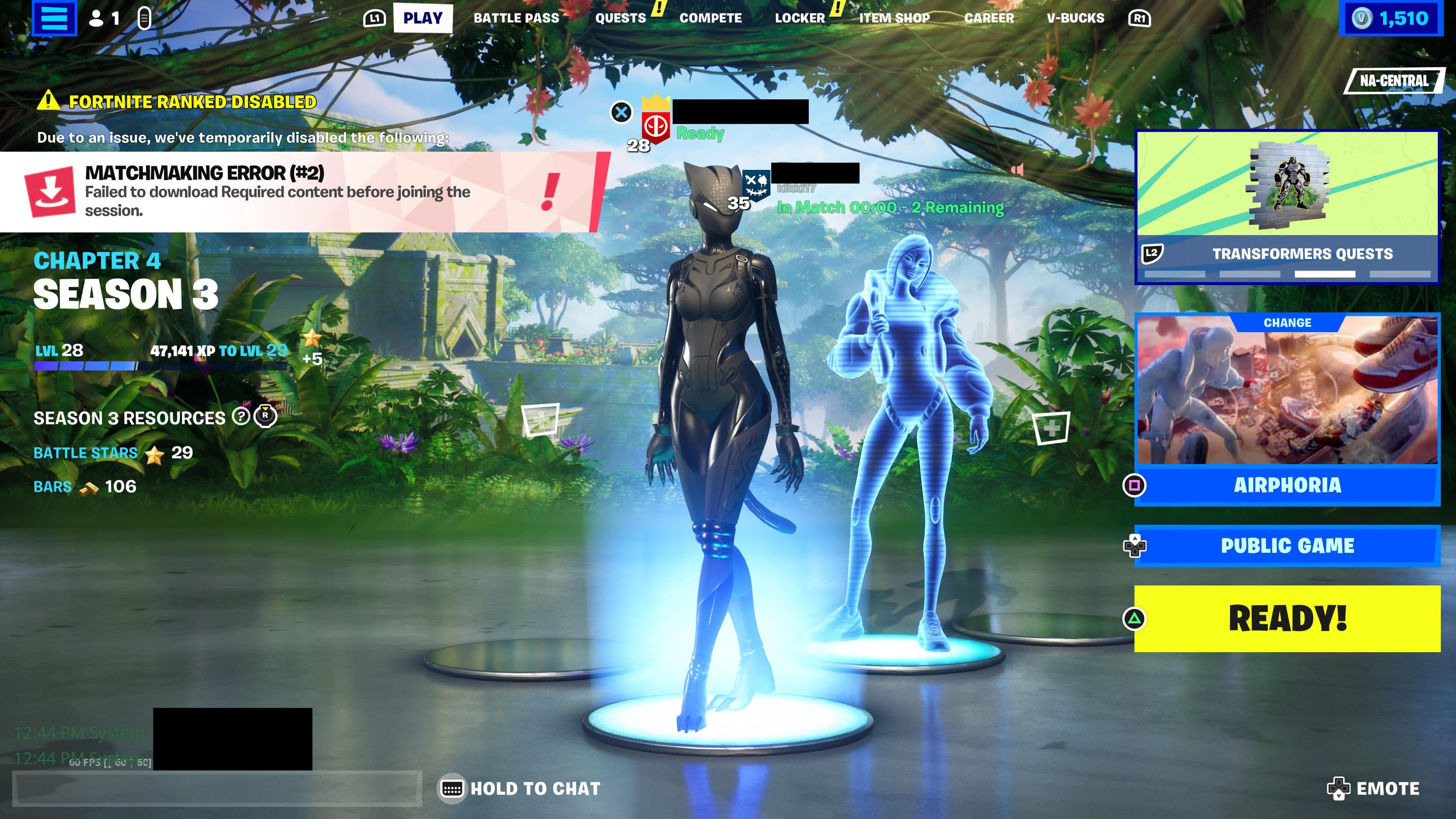 Matchmaking dans Matchmaking dans