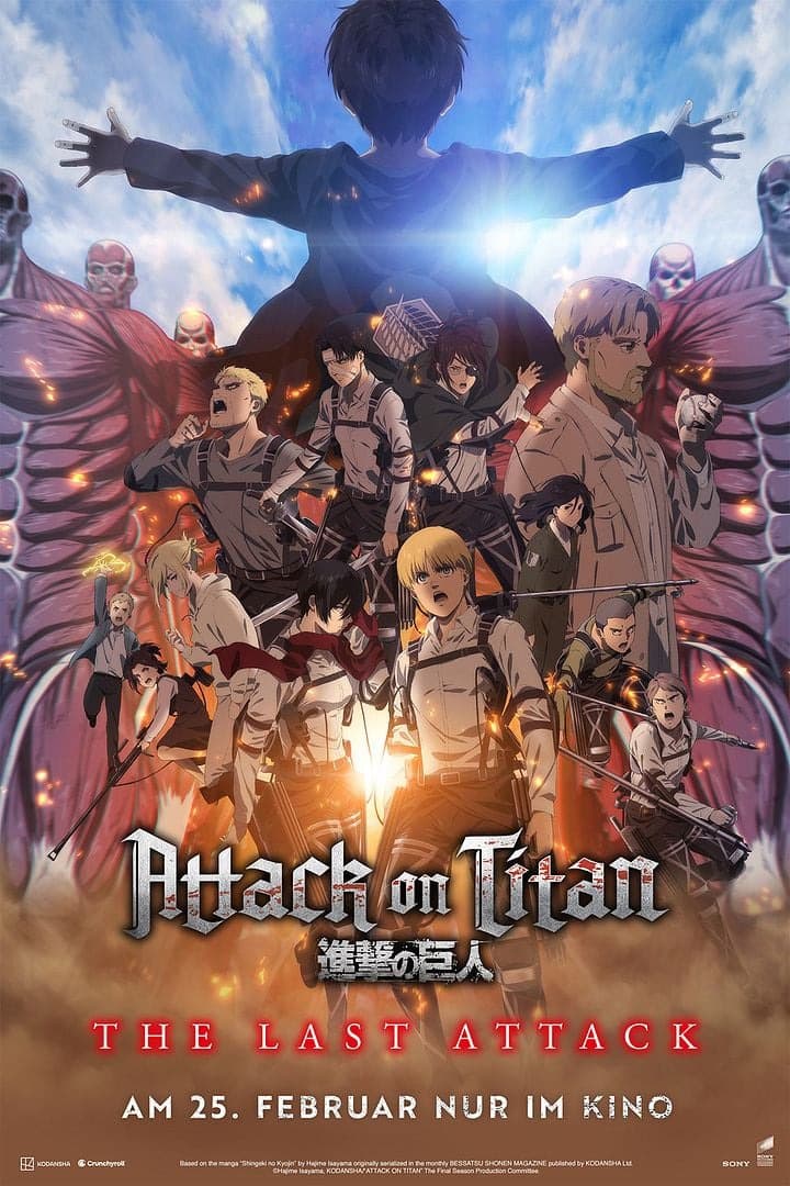 Le Nouveau Film d'Animation Attack on Titan Enthousiasme les Spectateurs et Devient l'un des Meilleurs Films sur IMDb Le Nouveau Film d'Animation Attack on Titan Enthousiasme les Spectateurs et Devient l'un des Meilleurs Films sur IMDb