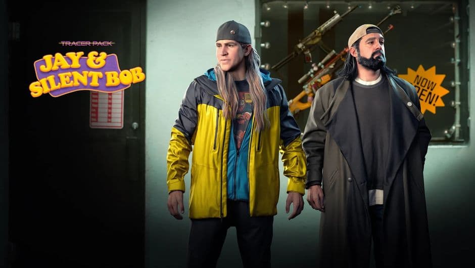 Jay et Silent Bob débarquent dans Call of Duty avec des objets délirants Jay et Silent Bob débarquent dans Call of Duty avec des objets délirants