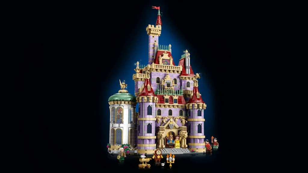 Découvrez le Château de La Belle et la Bête en Lego : 2916 Pièces de Magie Disney Découvrez le Château de La Belle et la Bête en Lego : 2916 Pièces de Magie Disney