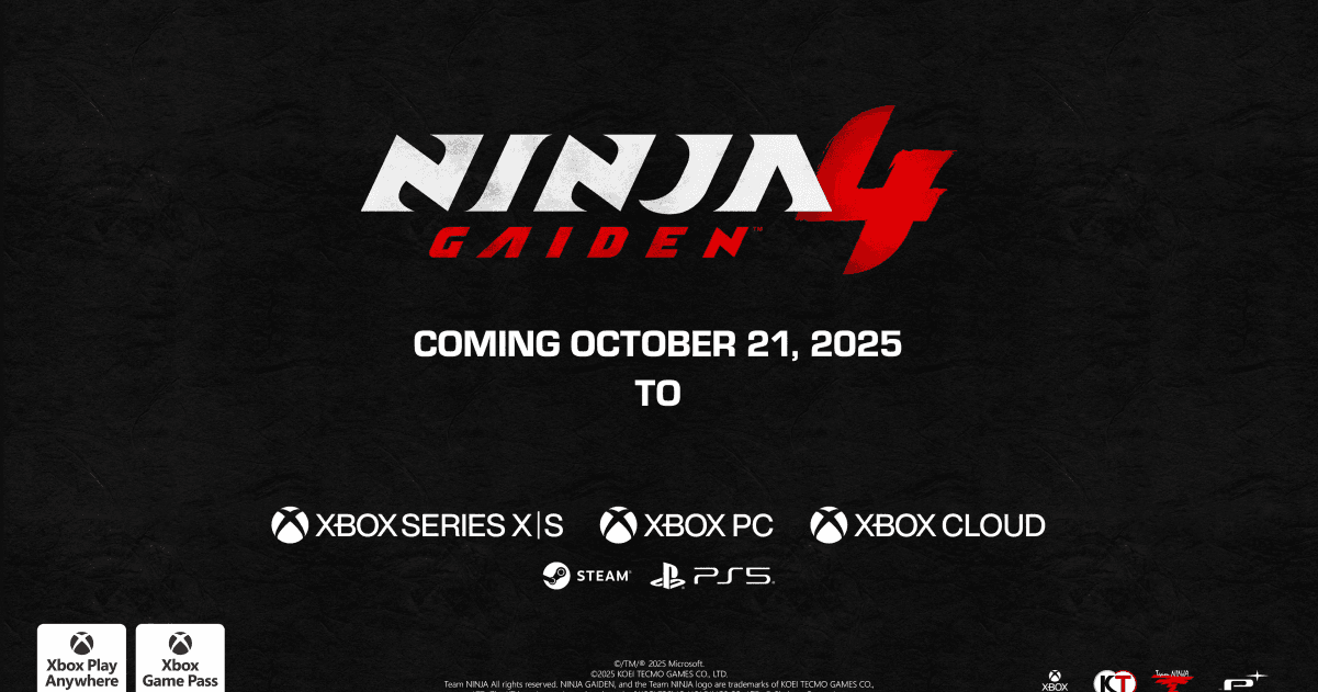 Ninja Gaiden 4 : Date de Sortie et Trailer Épique Révélés au Xbox Games Showcase 2025 Ninja Gaiden 4 : Date de Sortie et Trailer Épique Révélés au Xbox Games Showcase 2025