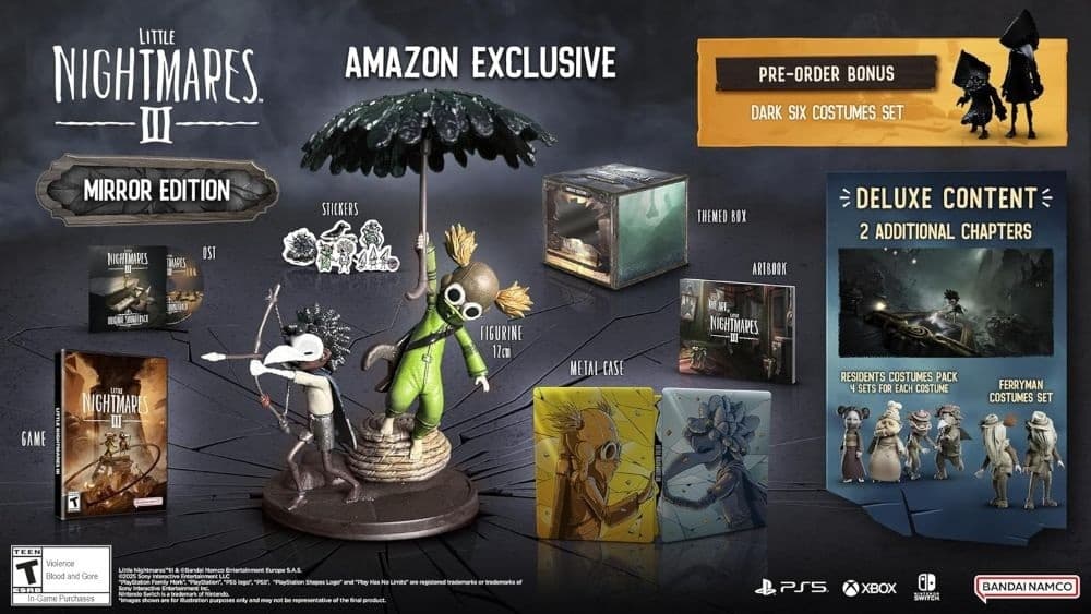 Édition Mirror de Little Nightmares 3 : Exclusivité Amazon à précommander Édition Mirror de Little Nightmares 3 : Exclusivité Amazon à précommander